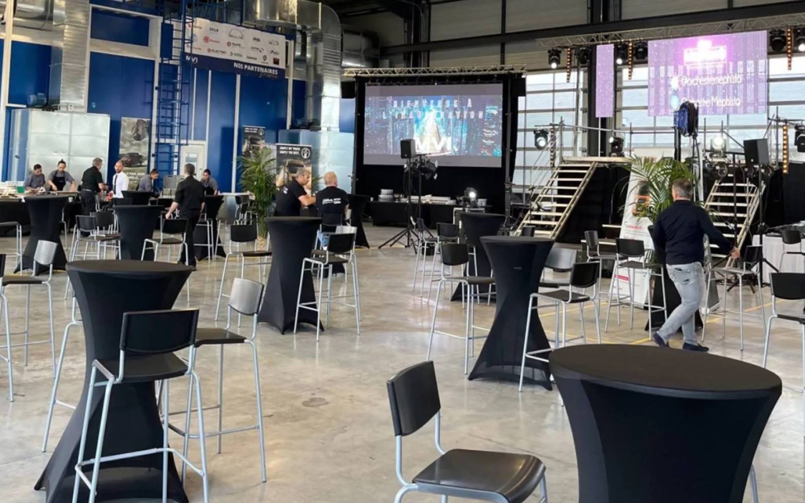 Location et Installation de Matériel Événementiel Haut de Gamme