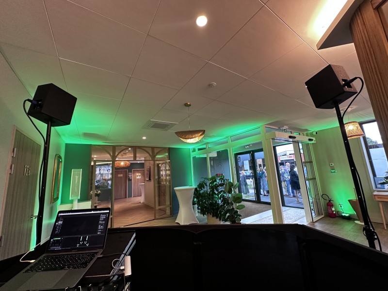 Mise en place d'une scénographie architectural et une sonorisation pour l'inauguration de 