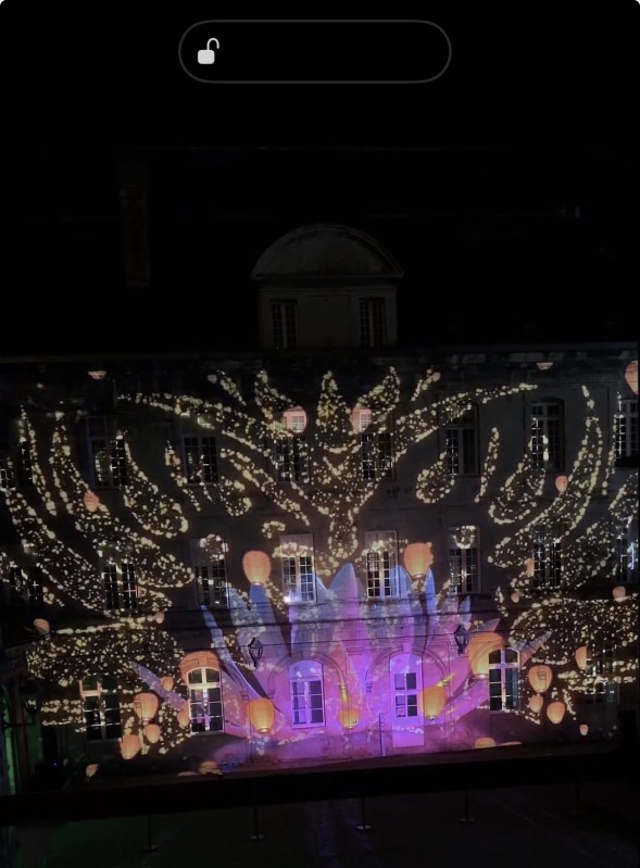 Vidéo Mapping façade architectural et mise en lumière de la mairie de Fécamp