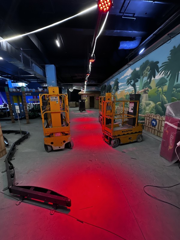 Intégration Sonorisation et Eclairage sur la création d'un ERP de Loisirs Proche Rouen (76) - Le Havre (76)