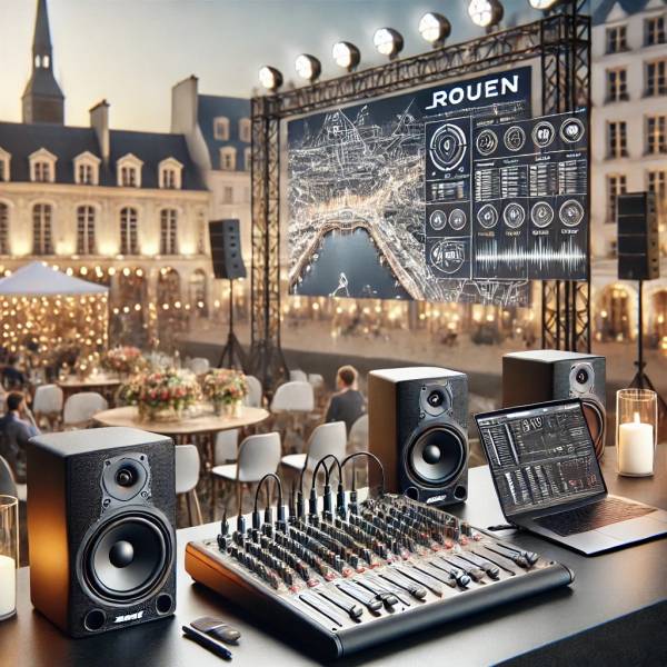 Location de matériel de sonorisation pour événements professionnels et particuliers à Rouen (76)